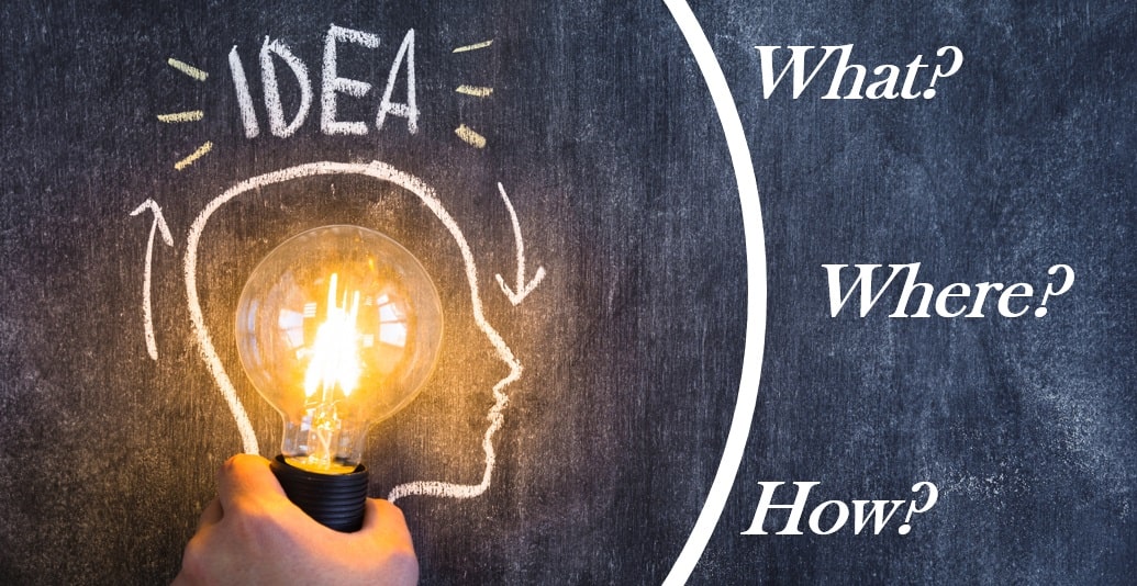 3 سوال برای خلق ایده های نو